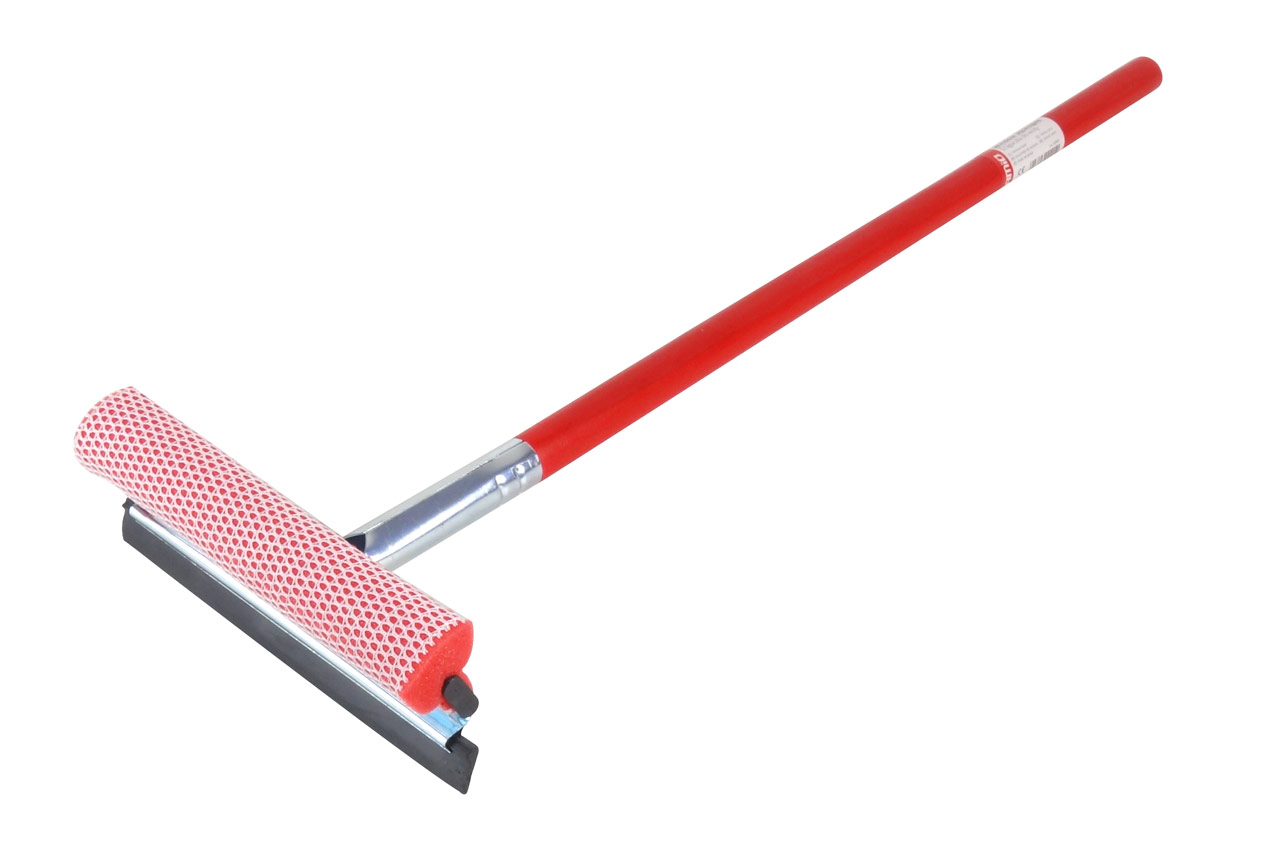 Squeegee with wooden stick, AMiO MK LED