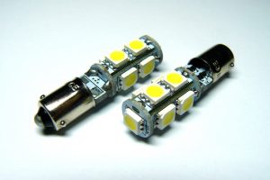 BAX9S 9 LED SMD5050 CANBUS