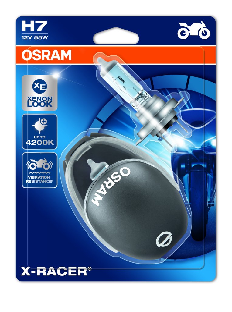 Ampoule H4 X-Racer Osram moto : , ampoule de moto