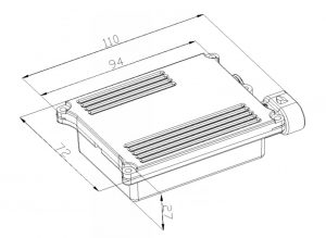 EK Lighting Q5 24V ballast size