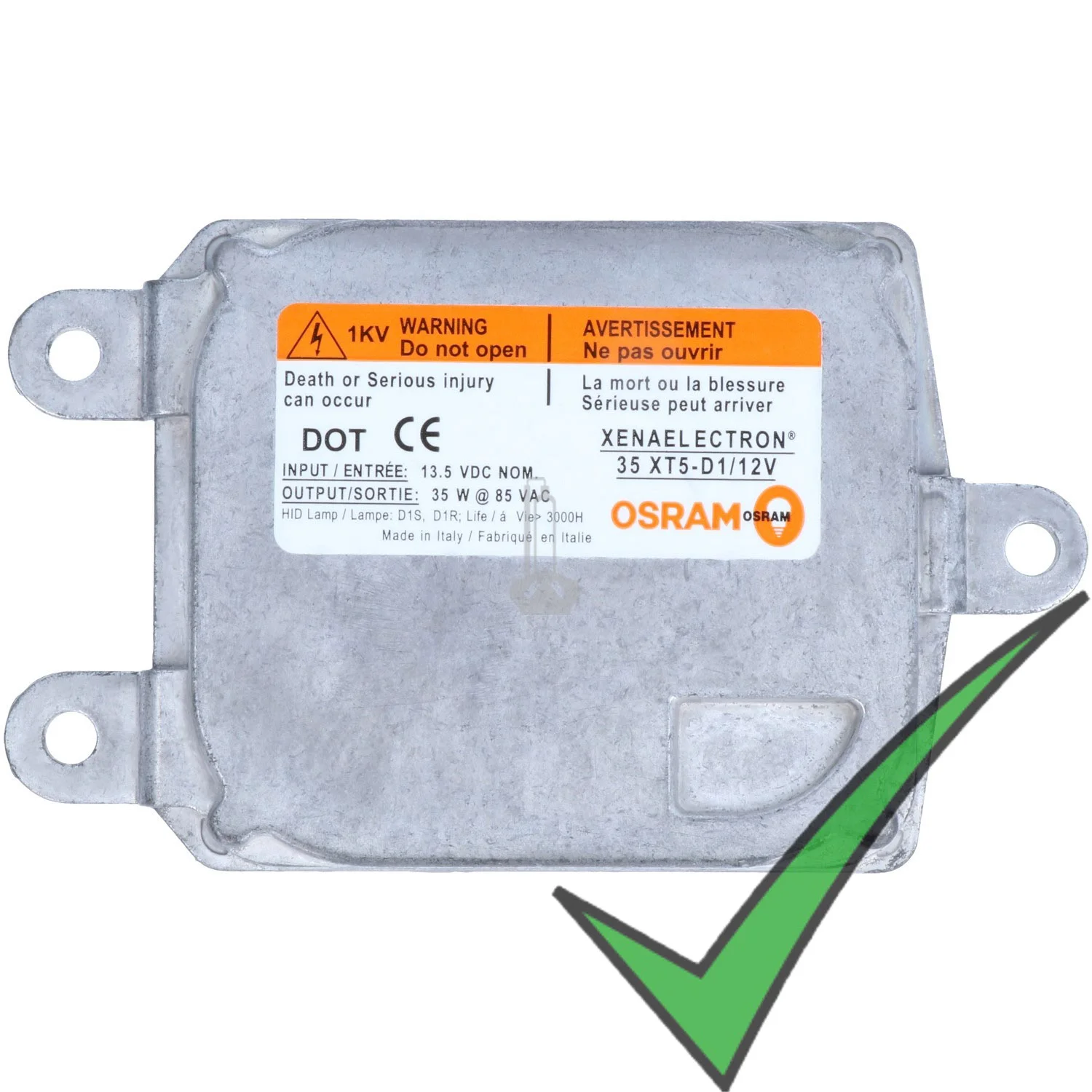 Osram D3S XENAELECTRON 35 XT6 D3 12V 4