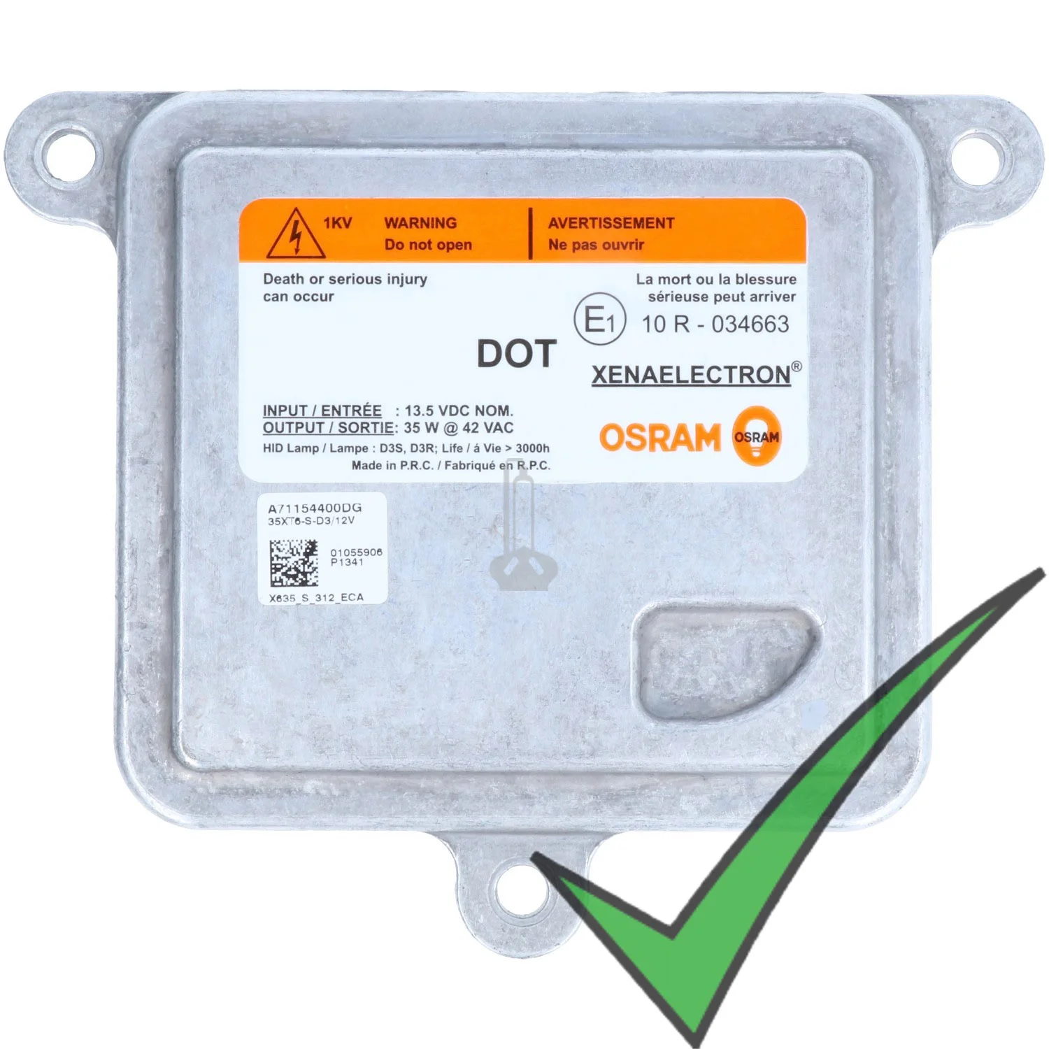 Osram D3S XENAELECTRON 35 XT6 D3 12V 7