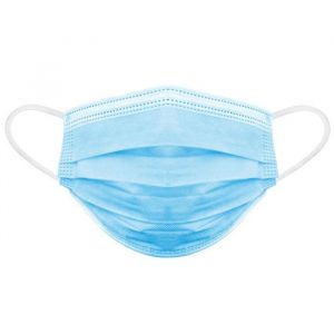 3 Layer disposable face mask ZM025 10 pcs close up 1