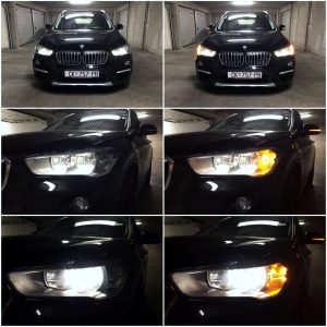 BMW X1 F48 Osram PY21W LEDriving SL 7507DYP on collage