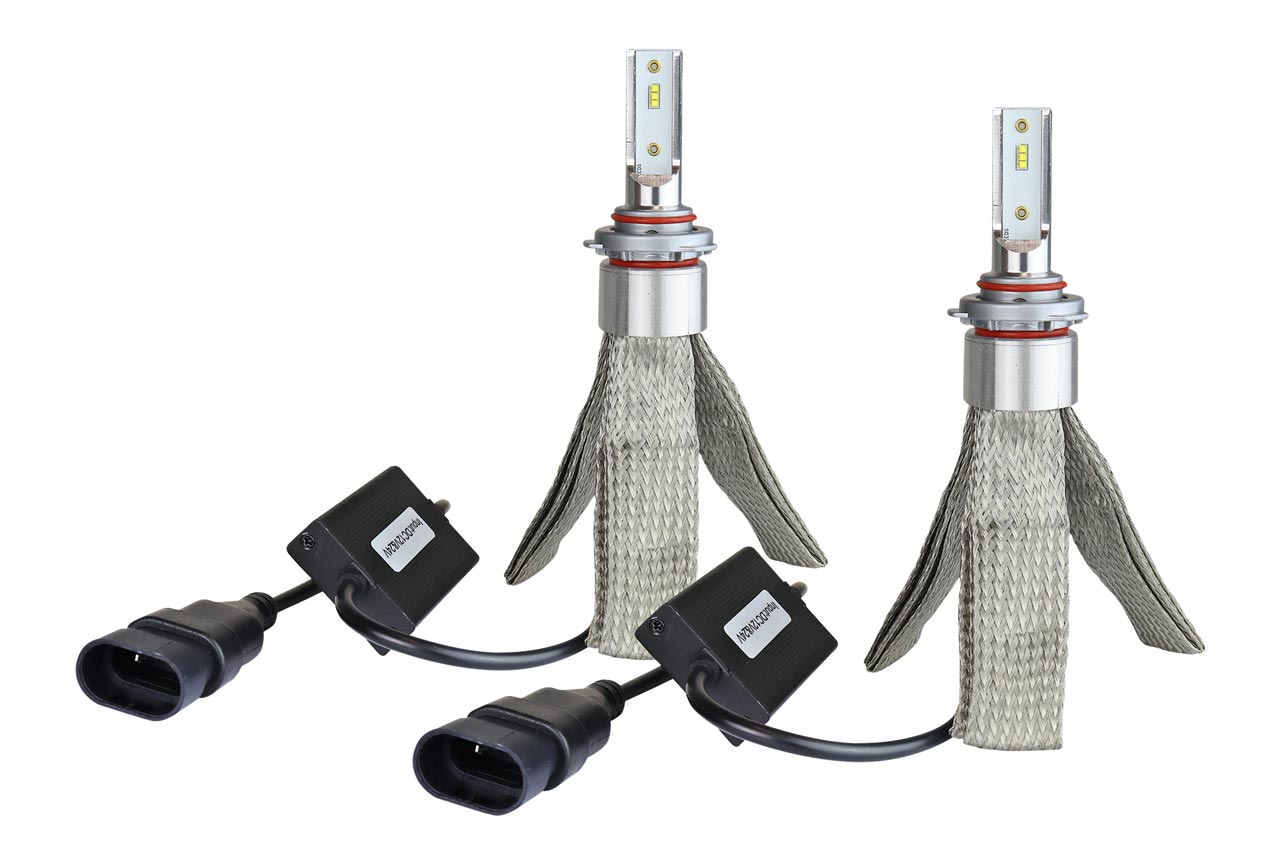 AMiO RS+ Slim Series H1 LED Headlight kit - up to 340% more light