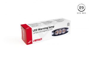 AMiO Slim Amber Grill Mount Flash Light 02297 5
