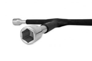AMiO Cross wrench rubber coated 17 19 21 mm 02402 2