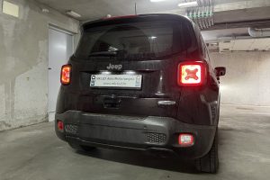 Jeep Renegade with HSUN W5W SMDx9 G2 CANBUS licence plate lighting 2