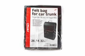 02576 2 small felt bag for car trunk storage organizer fb01