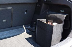 02576 4 small felt bag for car trunk storage organizer fb01