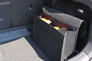 02577 4 big felt bag for car trunk storage organizer fb02