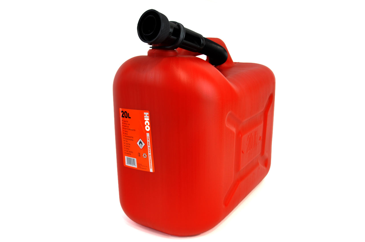 BORG HICO Plastic fuel canister 20L - MK LED