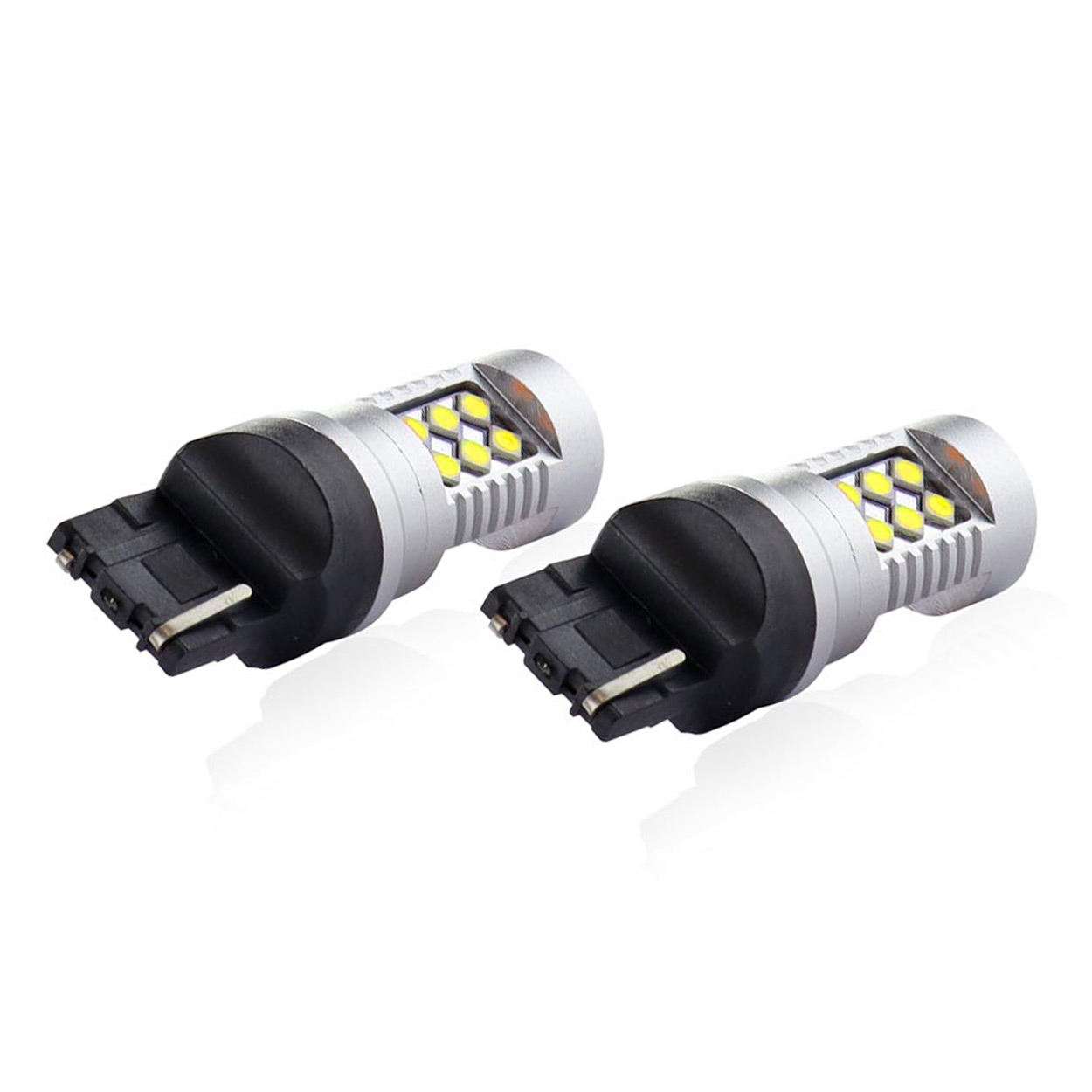 H21W LED bulbs (12 x SMD 3030) 6000K CANBUS