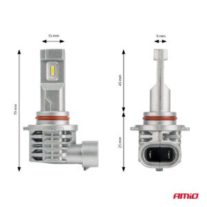 AMiO X1 Series HB4 LED Headlight žarulje - do 175% više svjetla - 6500K - Image 4