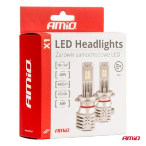 AMiO X1 Series HB4 LED Headlight žarulje - do 175% više svjetla - 6500K - Image 5