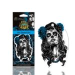 dia de los muertos blue diamond girl