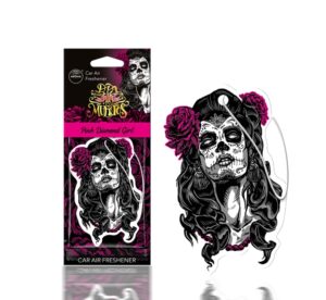 dia de los muertos pink diamond girl