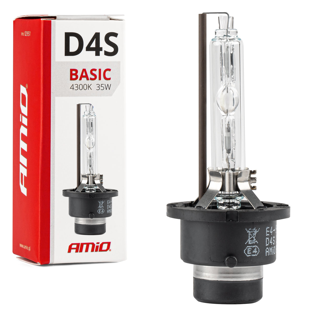 Xenon bulb D3S 4300K AMiO PREMIUM - Xenon bulbs