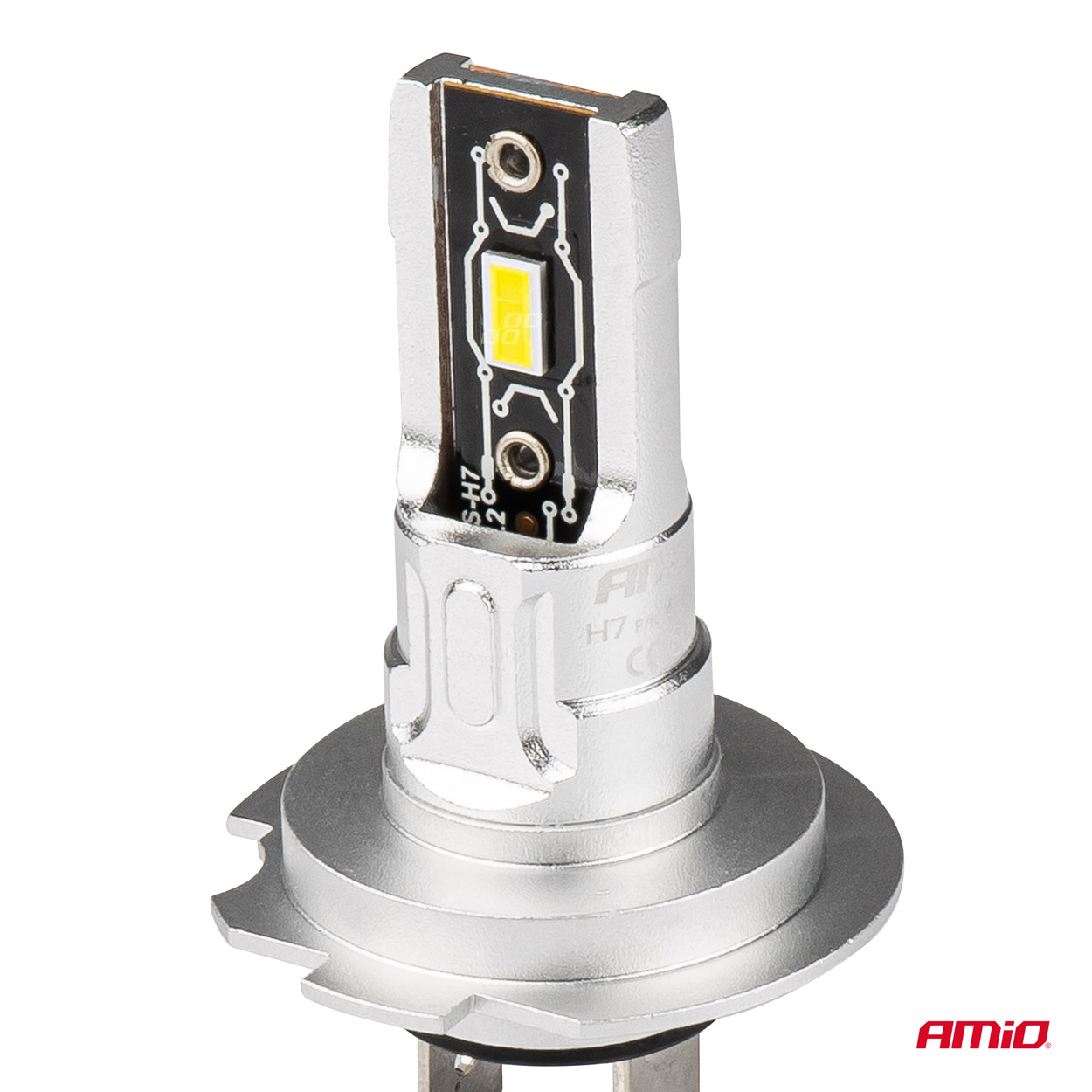 AMiO H-mini H1 LED Headlight bulbs - up to 125% more light - 6500K - MK LED