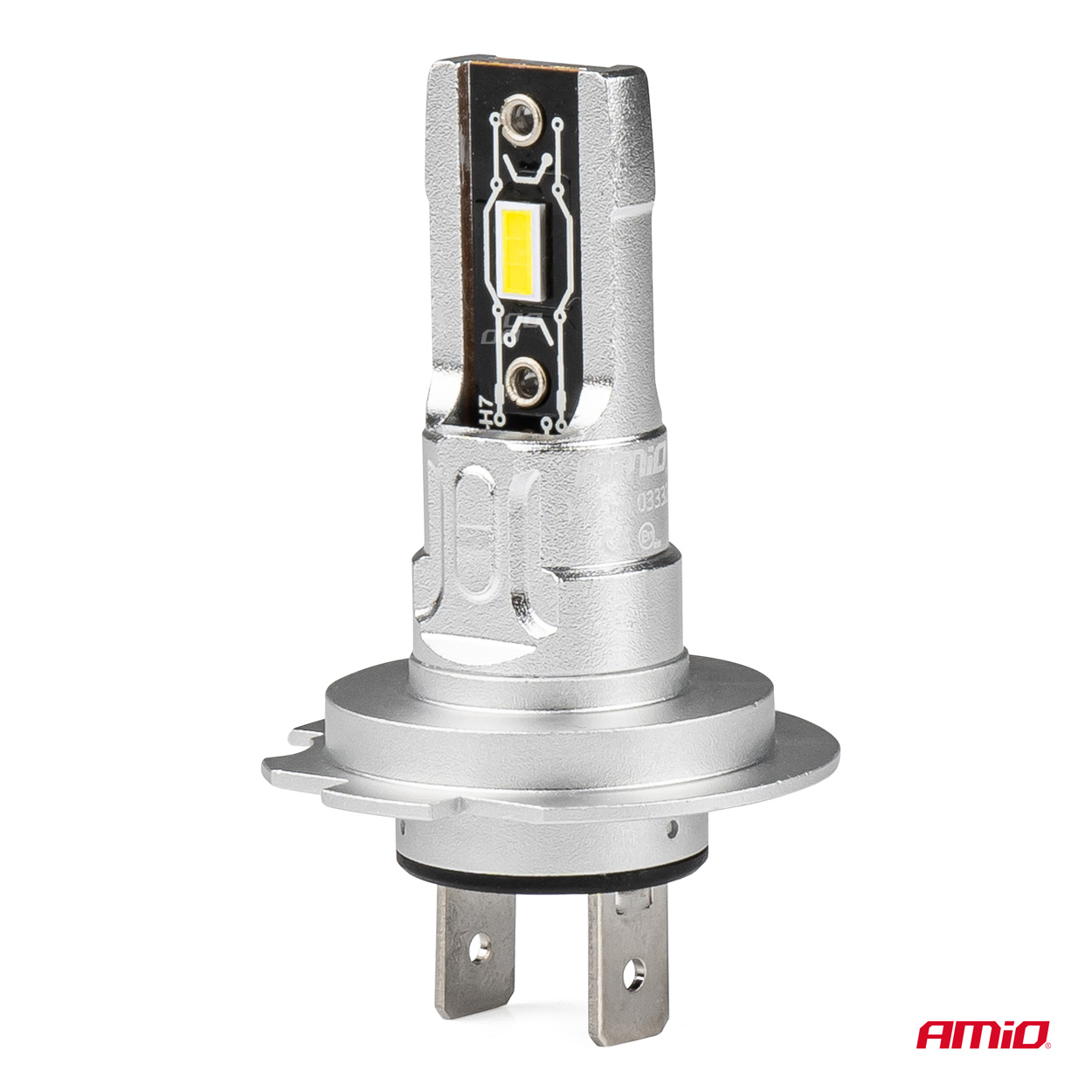 AMiO H-mini H3 LED Headlight bulbs - up to 125% more light - 6500K - MK LED