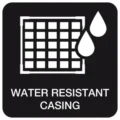 AM Icon Water resistant casing AM Icon Water resistant casing