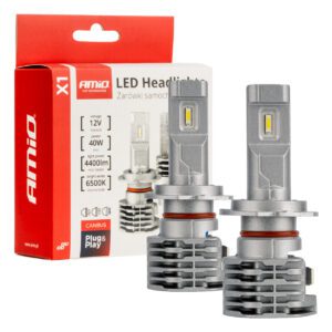 AMiO X1 Series H7 LED Headlight žarulje - do 175% više svjetla - 6500K