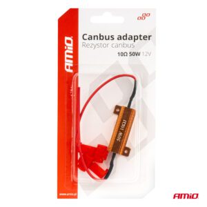 AMiO LED Canbus relay resistor 10Ω 50W AMIO-04096 - Image 4