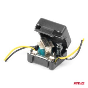 Car Power Signal Filter Anti-interference with glass fuse 12V AMIO-04099 - Image 4
