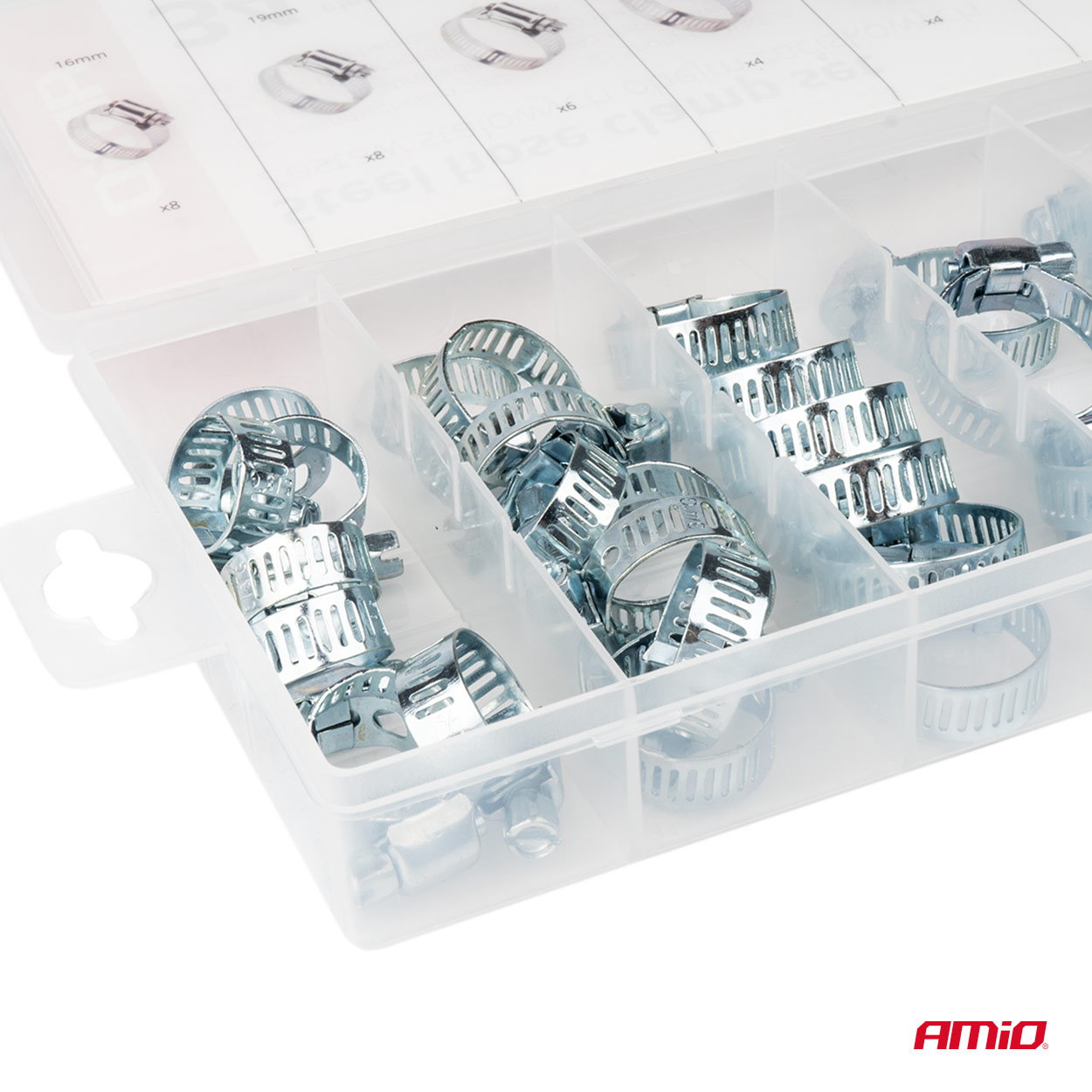 AMiO Steel screw clamps set 34pcs AMIO-04126 - Image 4