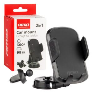 Versaco Rotating dashboard air vent phone holder 360° 2in1 AMIO-04138