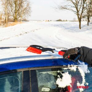 Snow brush with ice scarper 60 cm, AMiO - Image 2