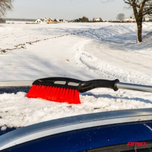 Snow brush with ice scarper 89 cm, AMiO - Image 2