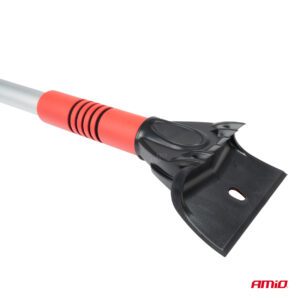 Telescopic snow brush with ice scarper 75cm-94cm, AMiO - Image 3