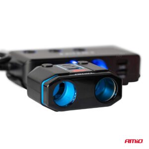 Double Extension Socket PD30W PD20W QC3.0 12/24V max 200W AMIO-04174 - Image 2