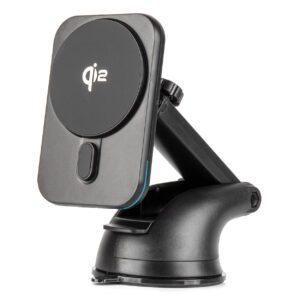 AMiO Fast Magnetic Wireless Window Dashboard Car Charger Qi2 15W AMIO-04181