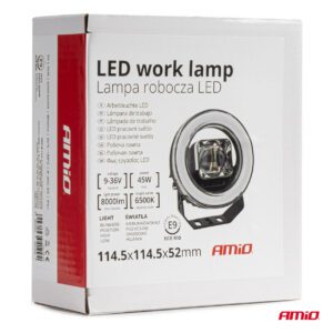 AMiO LED working lamp AWL58 45W 6500K 8000lm 9-36V AMIO-04199 - Image 12