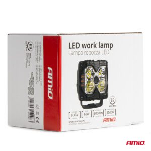 AMiO LED radno svjetlo AWL67 60W 6500K 6000lm 9-36V AMIO-04208 - Image 10