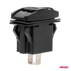 AMiO boat Shaped waterproof Phone Charger with RED LED Backlight 2x USB 12/24V AMIO-04228 - Image 3
