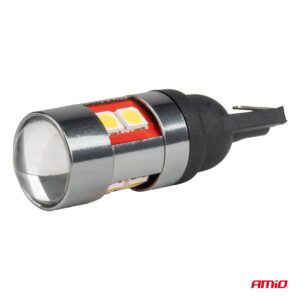 AMiO LED bulbs CANBUS T10 W5W 9 SMD 3030 White 12/24V 36V 48V - Image 4