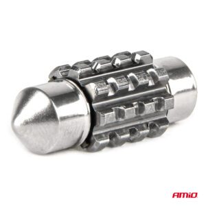 AMiO LED žarulje CANBUS 12SMD Festoon C5W 3838 31mm bijele 12/24V - Image 3