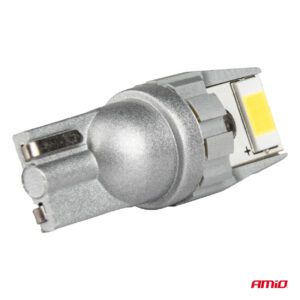 AMiO LED bulbs CANBUS T10 W5W 2SMD 3570 White 12/24V - Image 4