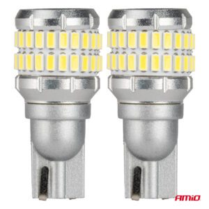 AMiO LED bulbs CANBUS T15 W16W 48SMD 4SMD 3014 3030 White 12/24V - Image 2