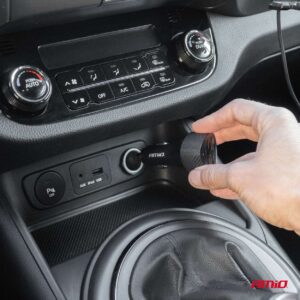 AMiO Car charger 50W 2x USB-A + 2x USB-C AMIO-04284 - Image 2
