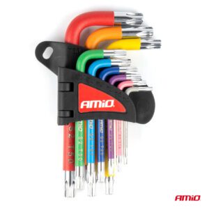 AMiO Torx keys S2 9pcs AMIO-04300 - Image 2