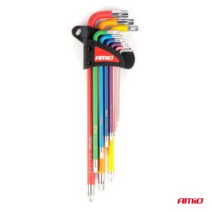 AMiO Torx keys S2 9pcs AMIO-04301 - Image 2