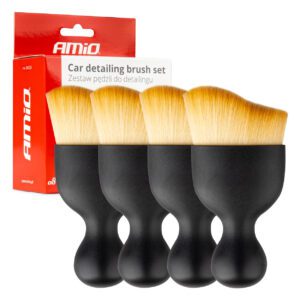 Car detailing brush set of 4 AMIO-04335