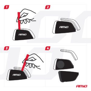 AMiO Central locking controller with keyless access AMIO-04344 - Image 3