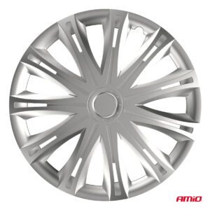 Car hubcaps 4pcs set Spark silver 17" COLOR BOX, Versaco - Image 2