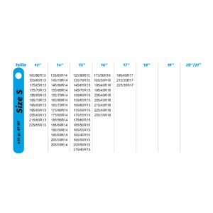Tekstilni lanci za snijeg, EN16662-1-2020, Önorm certifikat 5121- 2021, Isse Easysock S 2 kom - Image 2