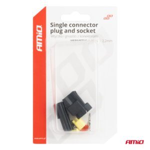 Connector plug and socket set 1 PIN 2.2mm AMIO-04345 - Image 5
